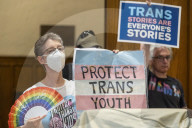 Washington Trans Rights Rally In Reponse To SCOTUS Decision