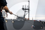 US aircraft carrier Nimitz sailing towards Middle East