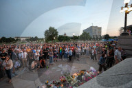 Melissa Hortman Candlelight Vigil at MN Capitol