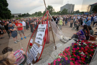 Melissa Hortman Candlelight Vigil at MN Capitol