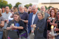 Melissa Hortman Candlelight Vigil at MN Capitol