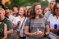 Melissa Hortman Candlelight Vigil at MN Capitol