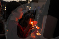 Melissa Hortman Candlelight Vigil at MN Capitol