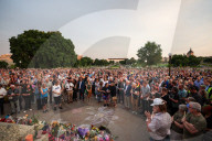 Melissa Hortman Candlelight Vigil at MN Capitol