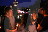 Melissa Hortman Candlelight Vigil at MN Capitol
