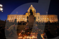 Melissa Hortman Candlelight Vigil at MN Capitol