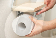 Superlong toilet roll to appease warring couples