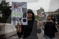 Solidarity Rally For Palestinian