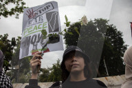 Solidarity Rally For Palestinian