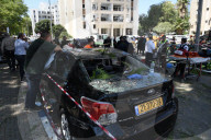 Buildings Struck By An Iranian Ballistic Missile In Holon
