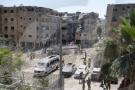 Buildings Struck By An Iranian Ballistic Missile In Holon