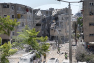 Buildings Struck By An Iranian Ballistic Missile In Holon