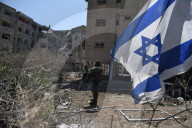 Buildings Struck By An Iranian Ballistic Missile In Holon