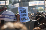 March In Support Of Cristina Fernandez De Kirchner