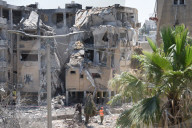 Buildings Struck By An Iranian Ballistic Missile In Holon