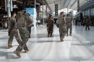Migrant Control Operation In Paris
