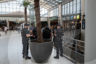 Migrant Control Operation In Paris