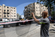 Buildings Struck By An Iranian Ballistic Missile In Holon