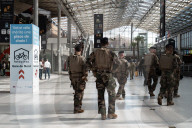 Migrant Control Operation In Paris