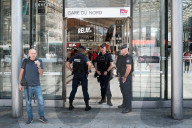 Migrant Control Operation In Paris