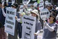 Healthcare Workers Demand Policy Reforms In Seoul Rally For Public Care And Medical Services