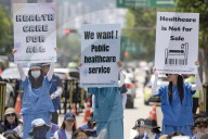 Healthcare Workers Demand Policy Reforms In Seoul Rally For Public Care And Medical Services