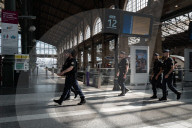 Migrant Control Operation In Paris