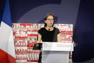 Press Conference Of Amelie Montchalin, At The Ministry Of Economy And Finance, In Paris