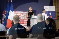 Press Conference Of Amelie Montchalin, At The Ministry Of Economy And Finance, In Paris