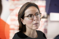 Press Conference Of Amelie Montchalin, At The Ministry Of Economy And Finance, In Paris
