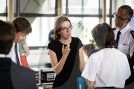 Press Conference Of Amelie Montchalin, At The Ministry Of Economy And Finance, In Paris