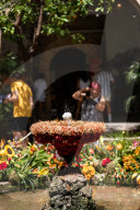 The Dancing Egg During Corpus Christi In Barcelona.