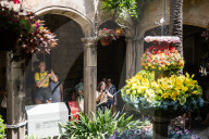 The Dancing Egg During Corpus Christi In Barcelona.