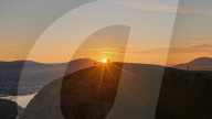 Sunrise From The Summit Catbells In The Lake District