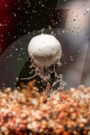 The Dancing Egg During Corpus Christi In Barcelona