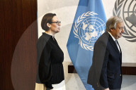  UN Secretary General Meets  Sweden’s Foreign Affairs Minister