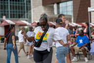 Juneteenth Freedom Day Jubilee In Cincinnati, Ohio.
