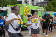 Juneteenth Freedom Day Jubilee In Cincinnati, Ohio.