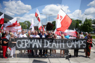 Polish Nationalists March At Auschwitz 
