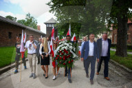 Polish Nationalists March At Auschwitz 