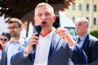 Polish Nationalists March At Auschwitz 
