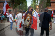 Polish Nationalists March At Auschwitz 