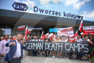 Polish Nationalists March At Auschwitz 