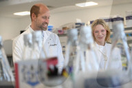 Prince William and Cate Blanchett