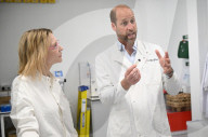 Prince William and Cate Blanchett