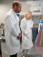 Prince William and Cate Blanchett
