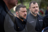 Zelensky honors memory of Kyiv dead