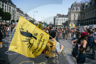 Demonstration Against the Duplomb Law on Agriculture in Rennes