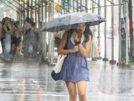 Torrential Rains In NYC