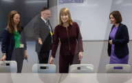 Rachel Reeves UK Chancellor of the Exchequer and the Secretary of State for Education Bridget Phillipson visit Wrotham School in Kent